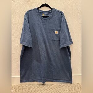 Carhartt 2XL Tall blue shirt